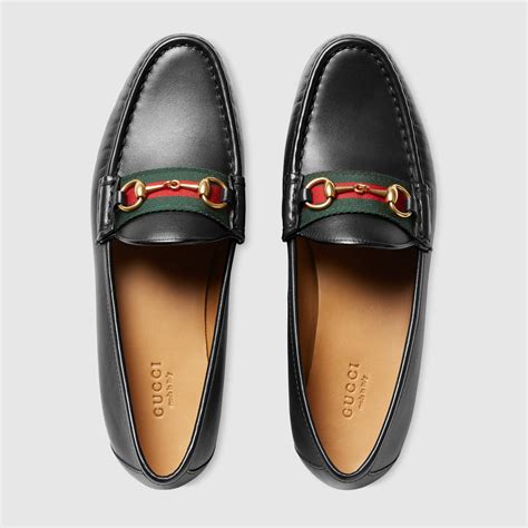 womens gucci 100 loafer|Gucci women's loafer with horsebit.